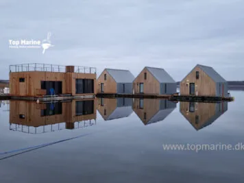 Flydende huse og havnekajer i Polen, Pizs