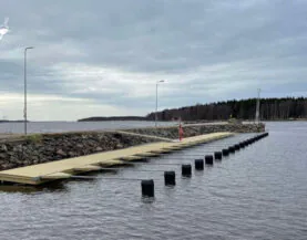 Badbom ved Oulu i Finland fra Top Marine