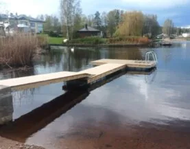 Top Marine badebro installeret i Polen