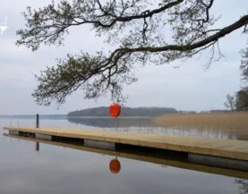 Træpontoner med betonflåd i Polen fra Top Marine